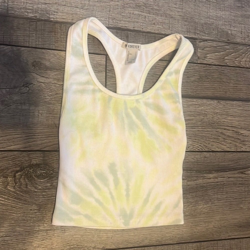 forever 21 small tie dye crop top❤️‍🔥